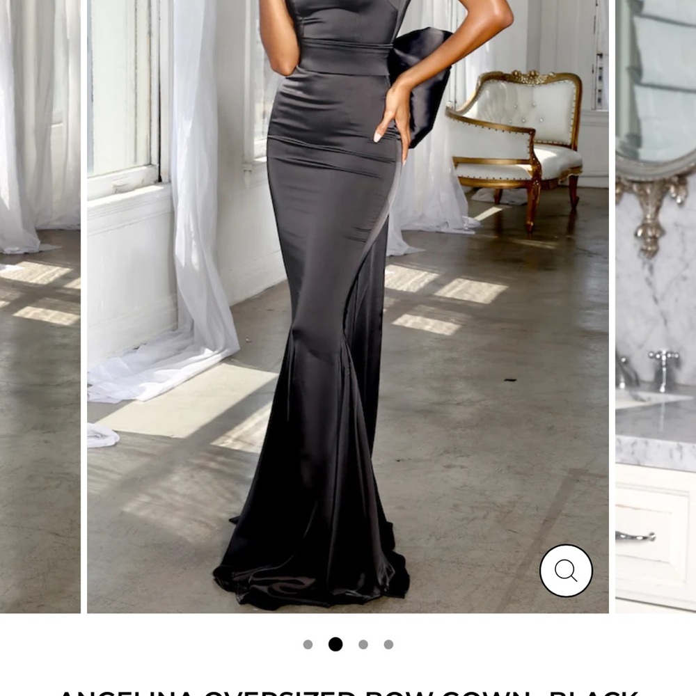 Mods Glam Angelina Oversized Bow Gown